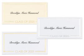 Premium Graduate Namecards