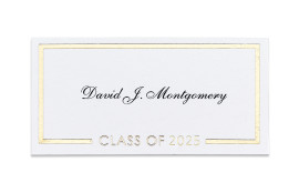 Premium Graduate Namecards