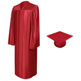 Cap, gown, tassel & medallion (Rental gown) 