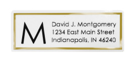 Traditional Return Address Labels