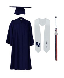 Cap,Gown, Stole and Tassel Unit