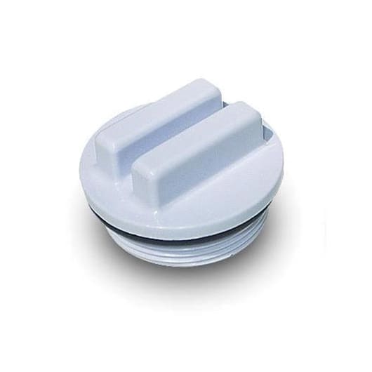 Swimline Winter Plug With ORing White, 11/2", 8932