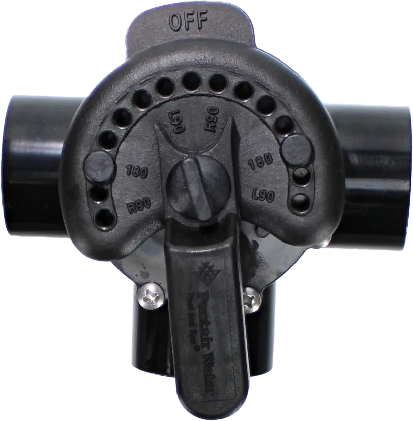 Pentair ComPool 1-1/2" 3-Way Diverter Valve, CPVC
