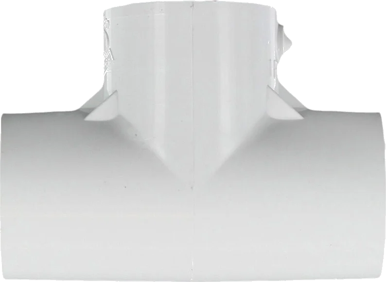 Tee, 3/4" Slip x Slip x FPT White PVC Schedule 40
