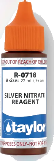 Taylor Silver Nitrate Reagent for Salt Test, 0.75 oz