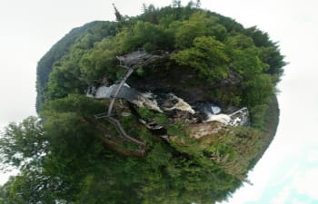 Scotland, Rogie Falls