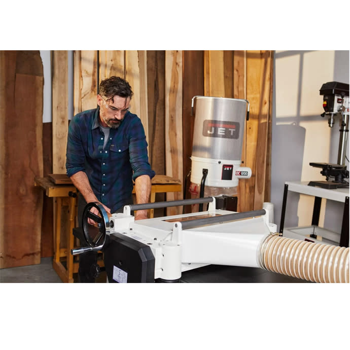 Jet JT1-1374 Planer 20” Length with Helical Cutting Head for