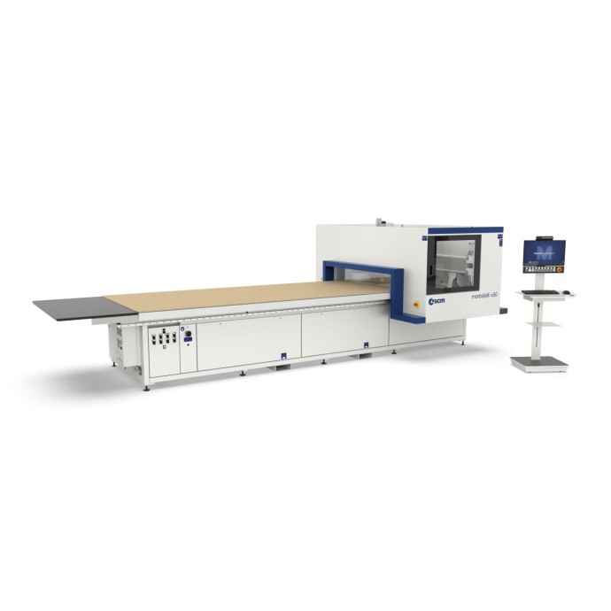 SCM Morbidelli X50 CNC Router, 5x12 Table, 13 HP Router