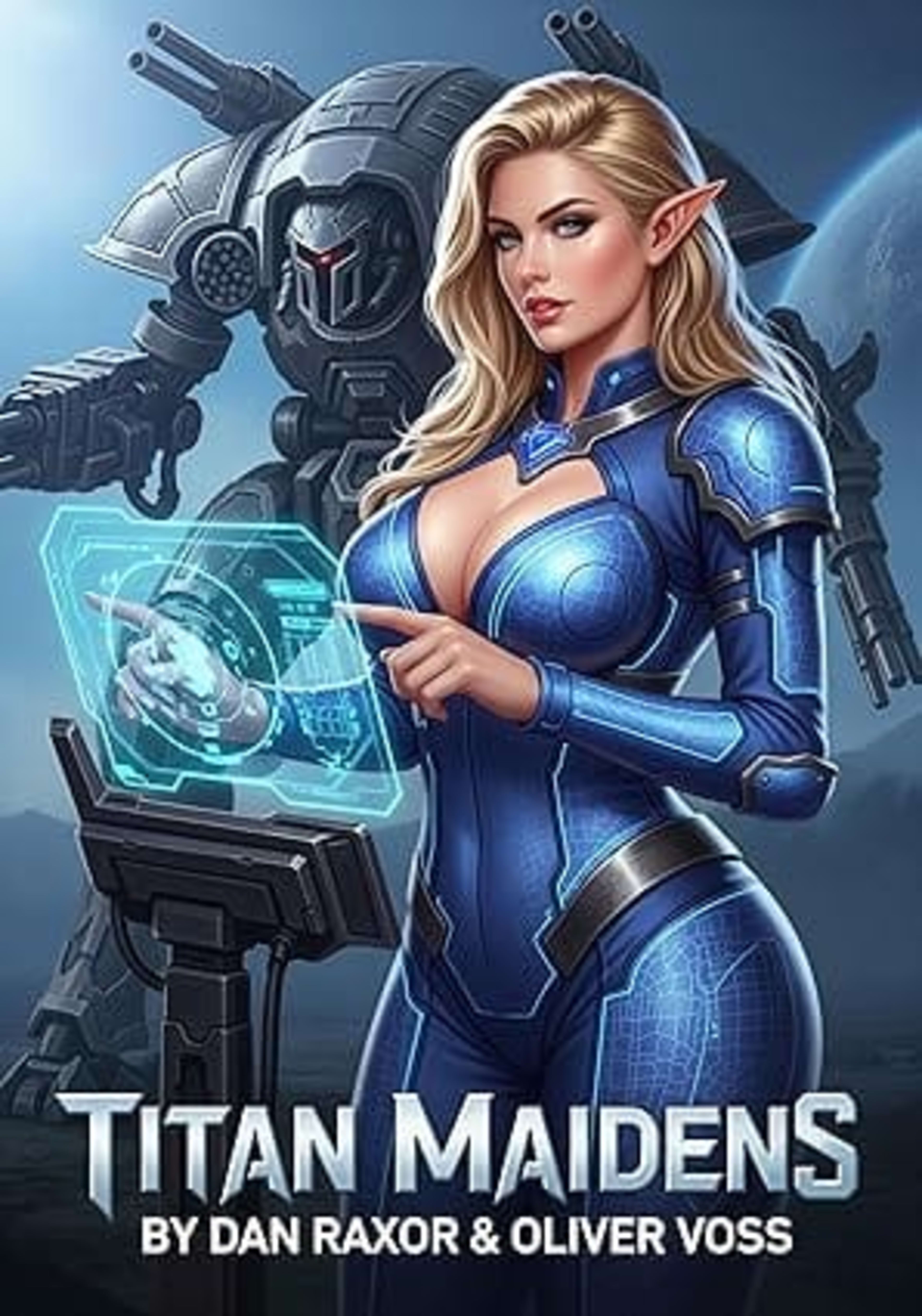 Cover for Titan Maidens