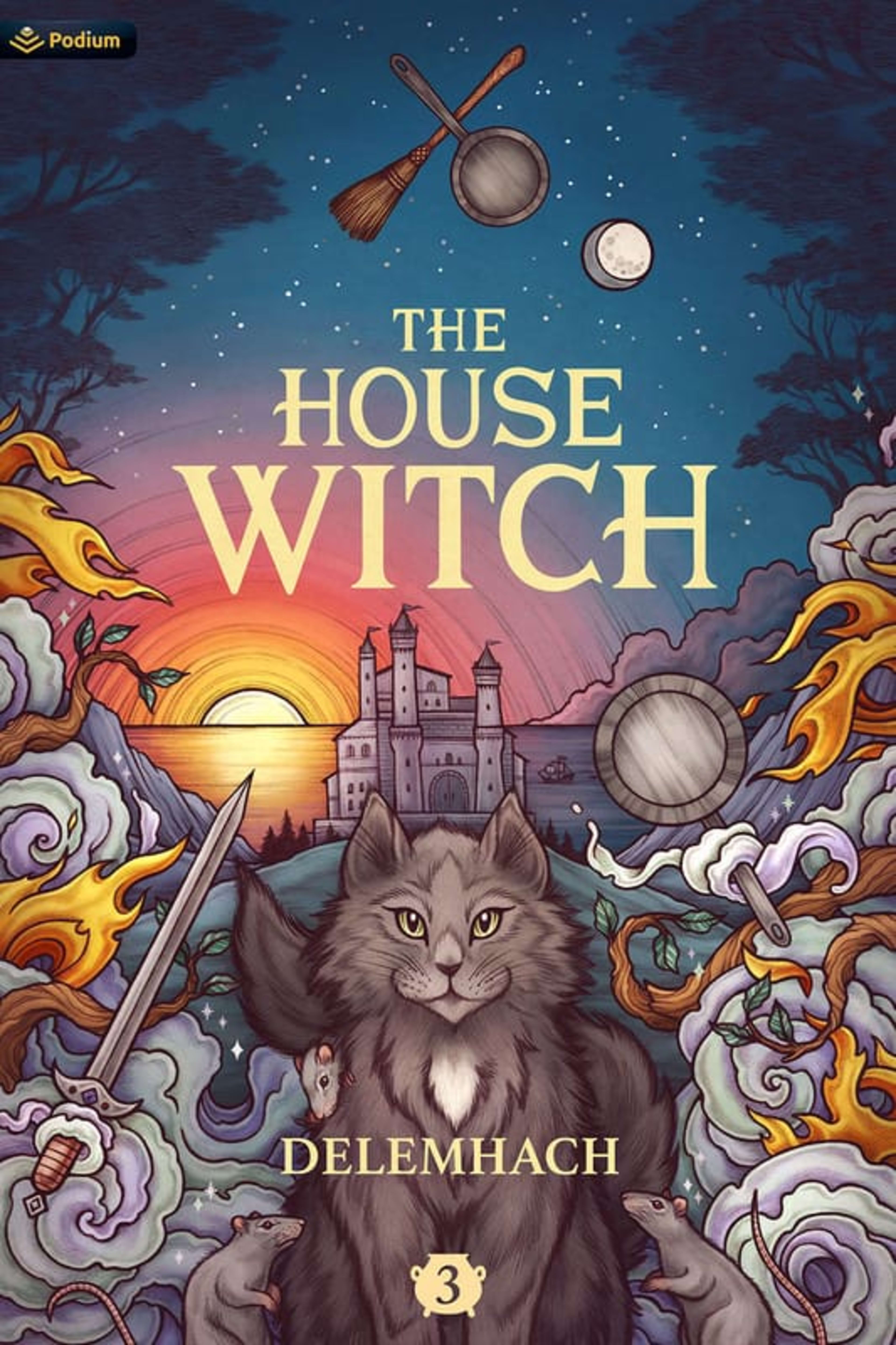 Cover for The House Witch 3