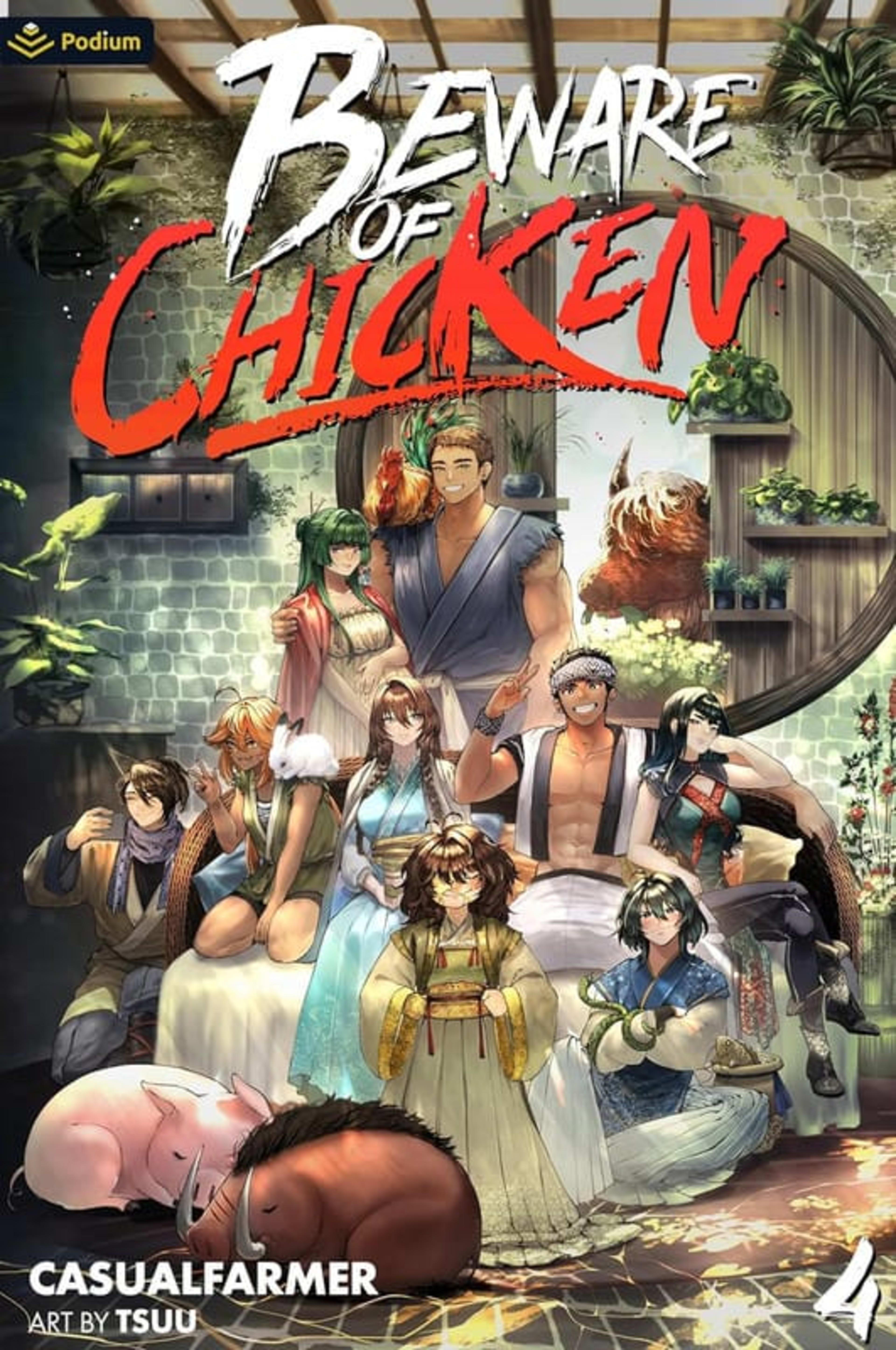 Cover for Beware of Chicken 4