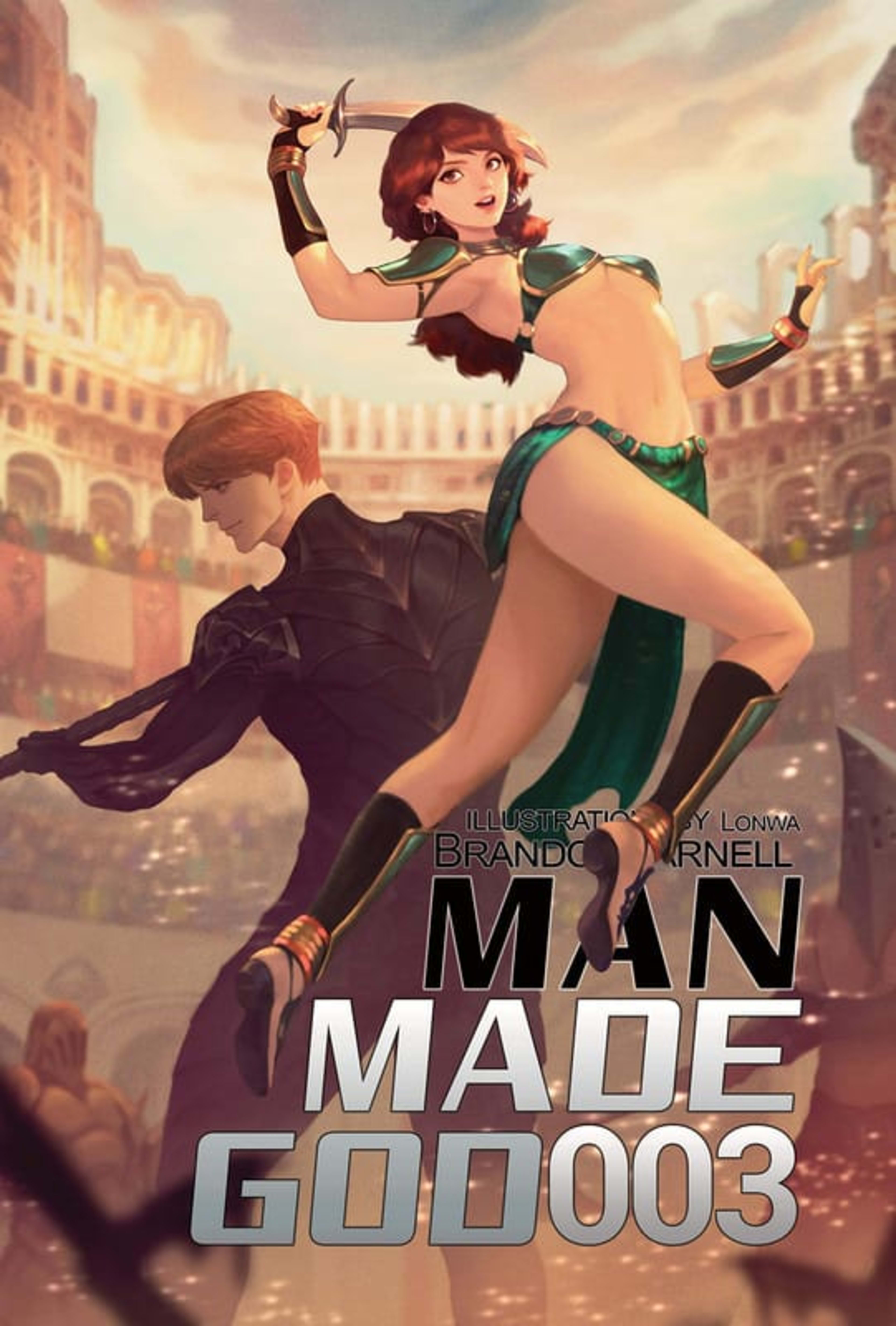 Cover for Man Made God 003