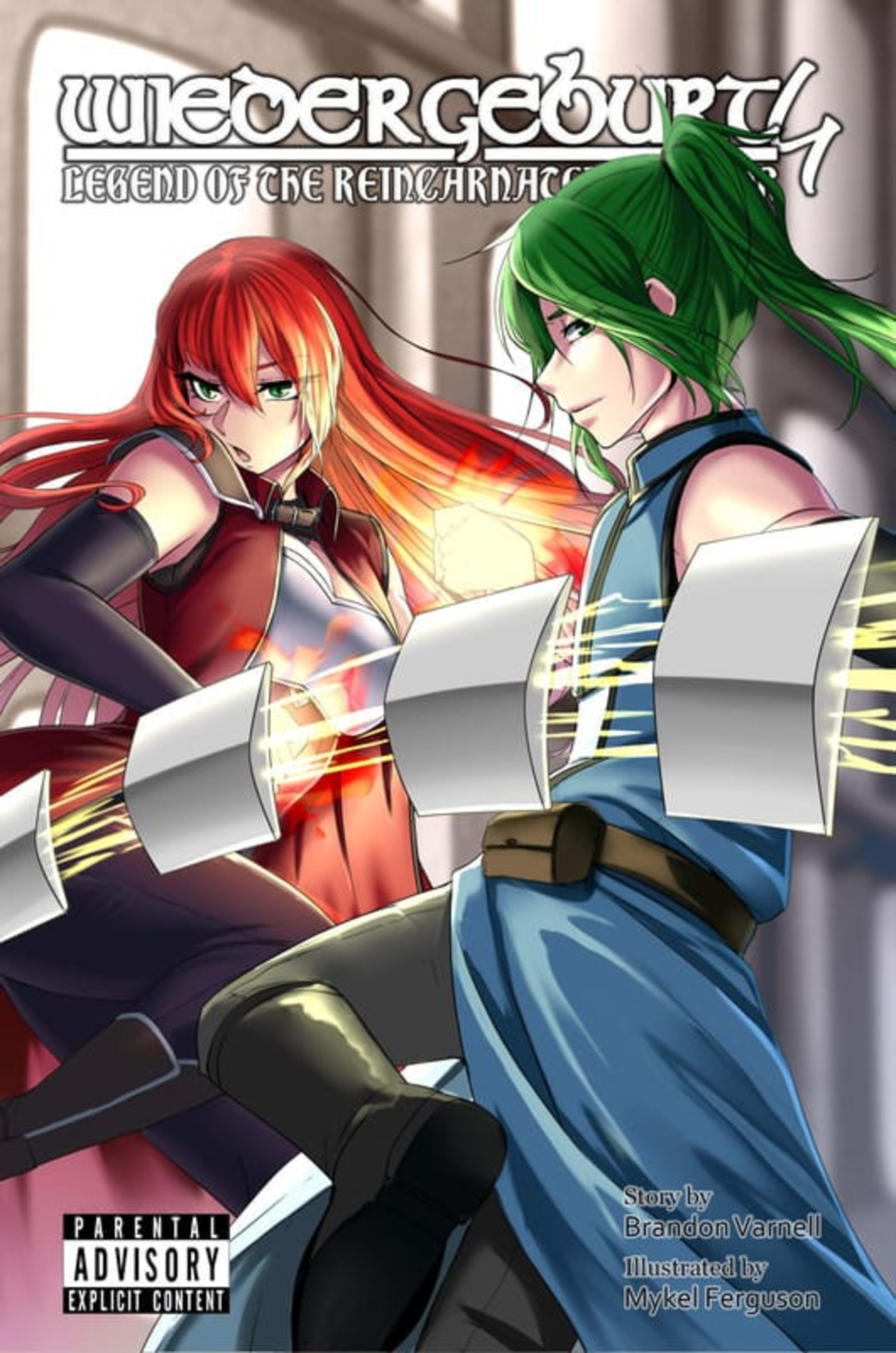 Cover for Wiedergeburt Legend of the Reincarnated Warrior Volume 4