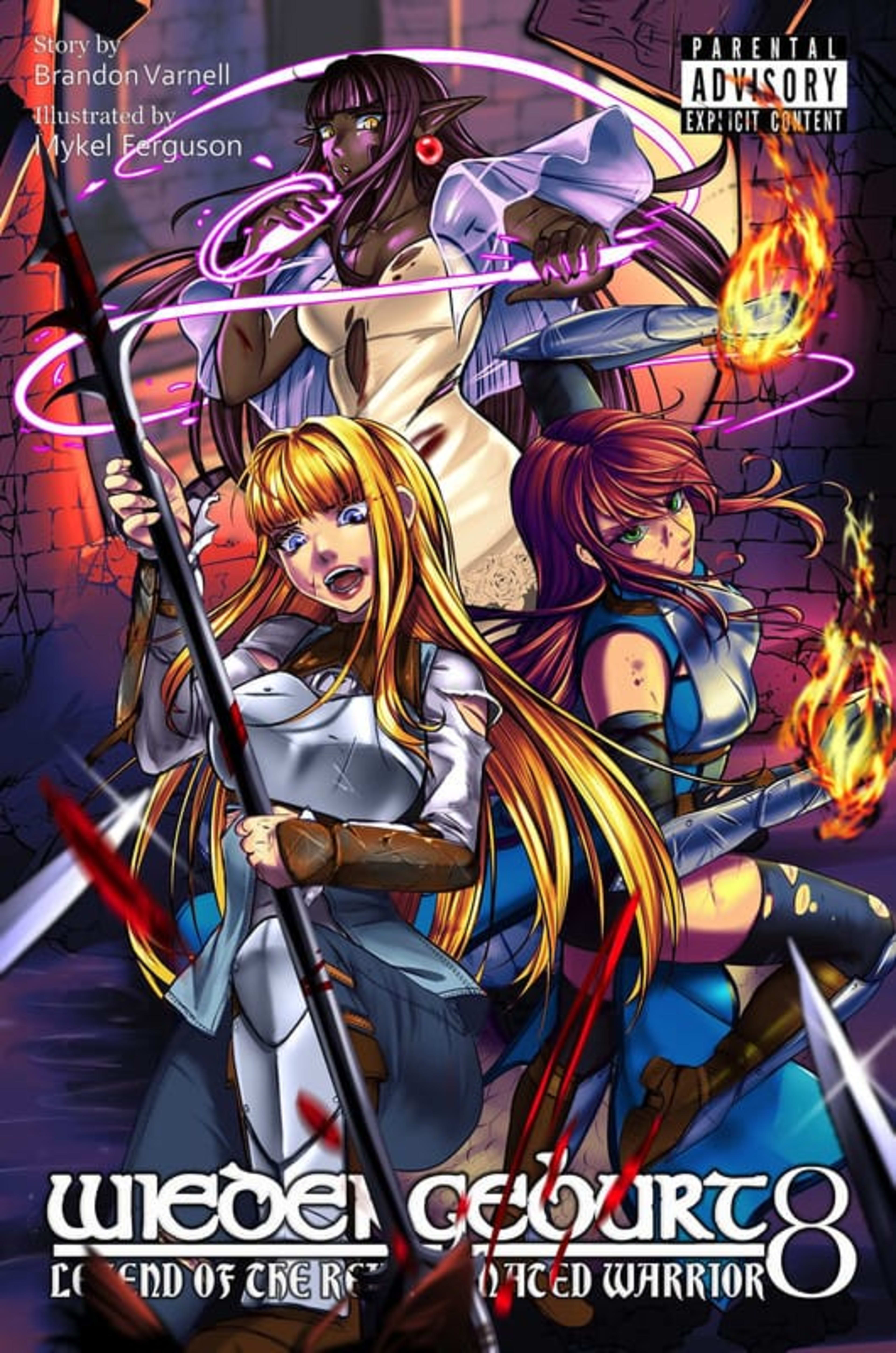Cover for Wiedergeburt Legend of the Reincarnated Warrior Volume 8