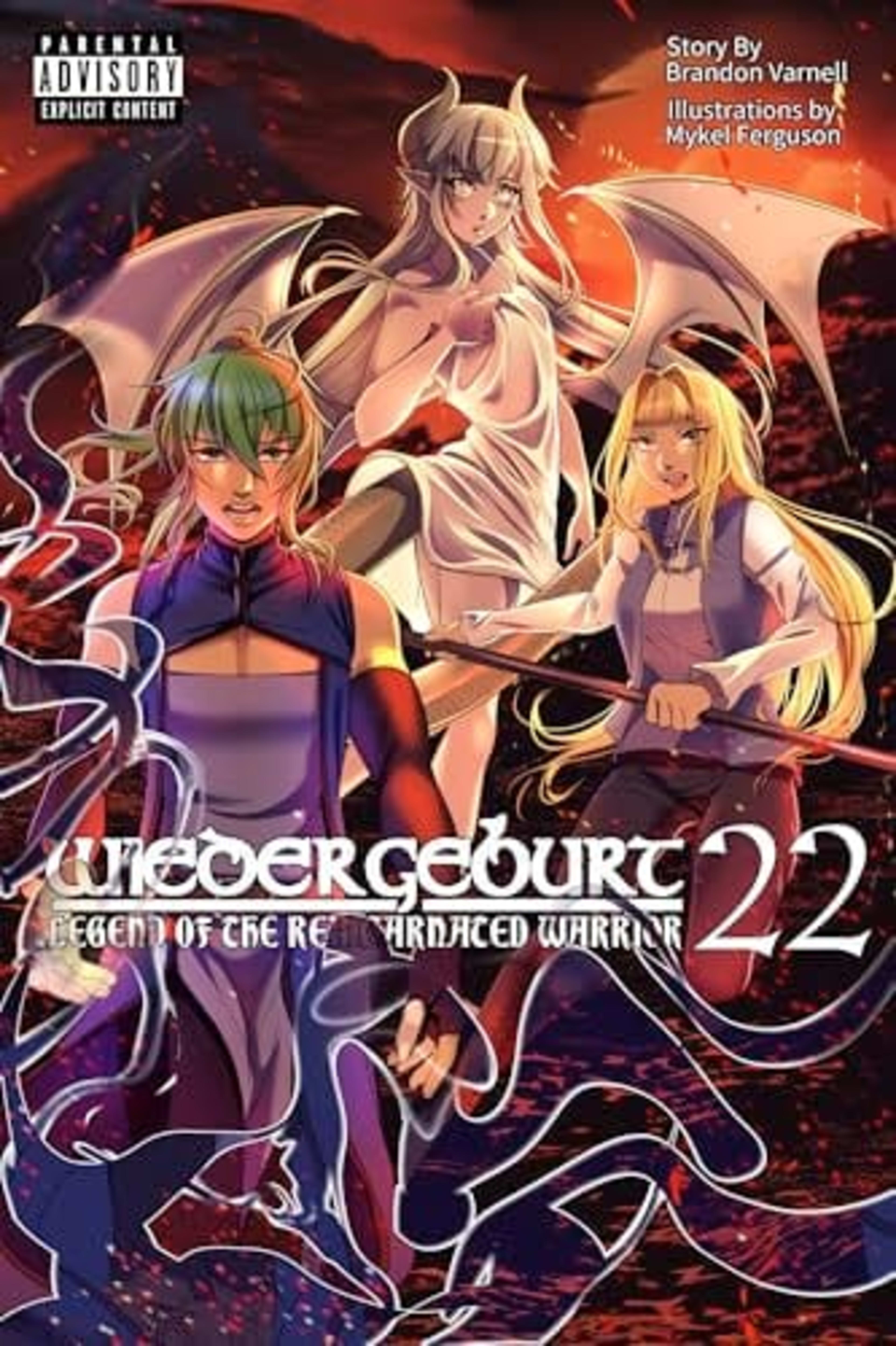 Cover for Wiedergeburt Legend of the Reincarnated Warrior Volume 22