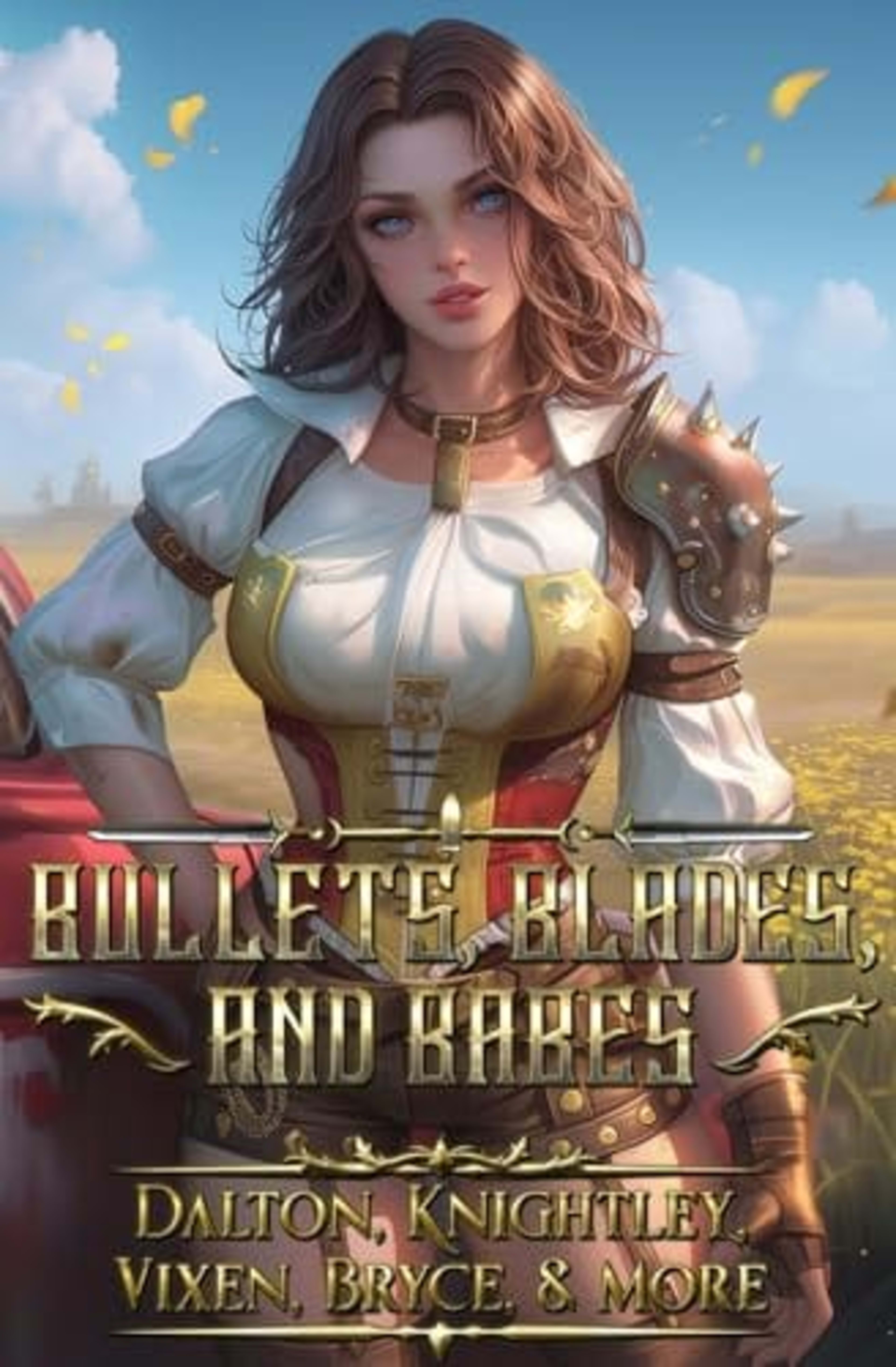 Cover for Bullets, Blades, and Babes