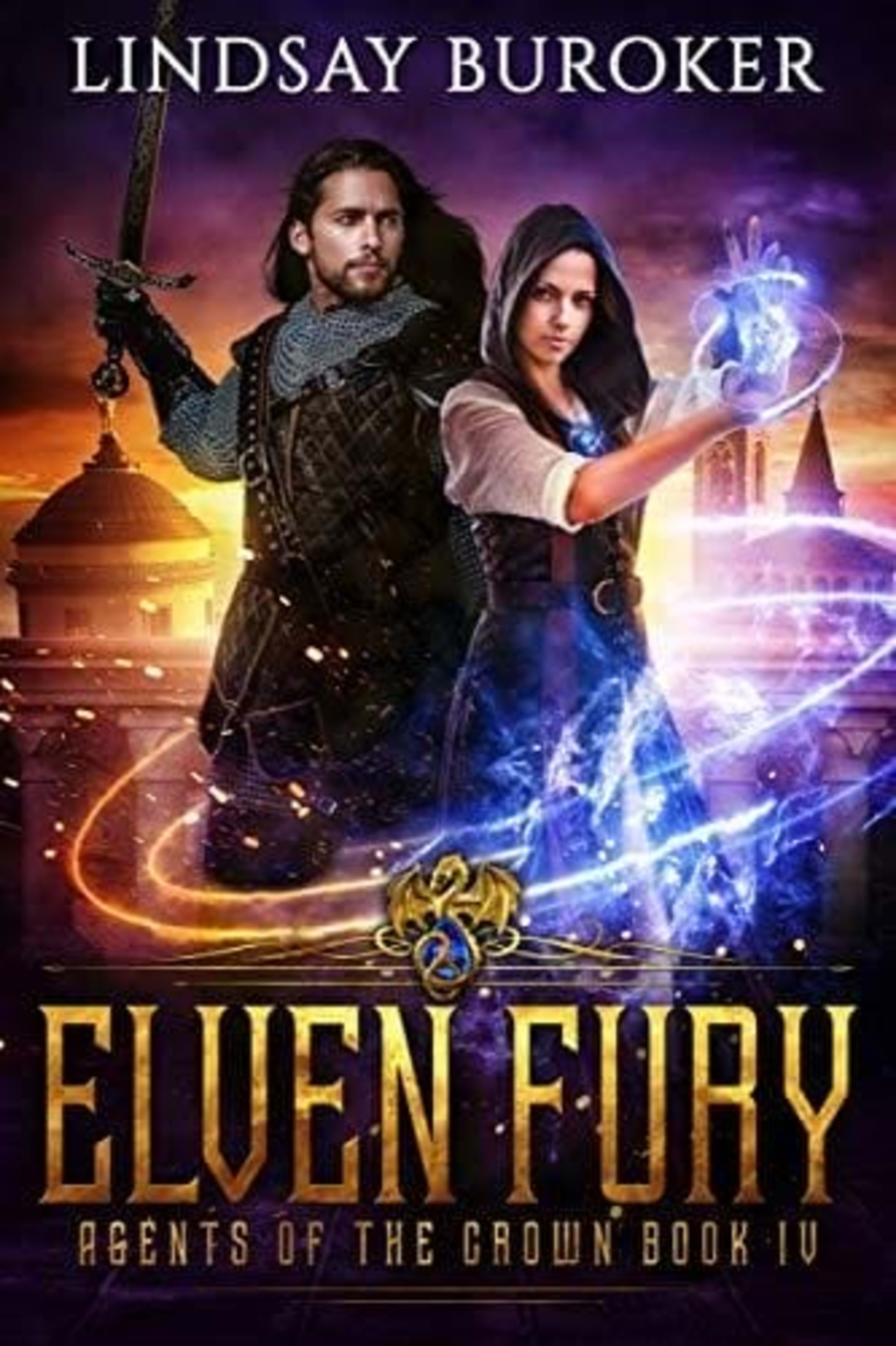 Cover for Elven Fury