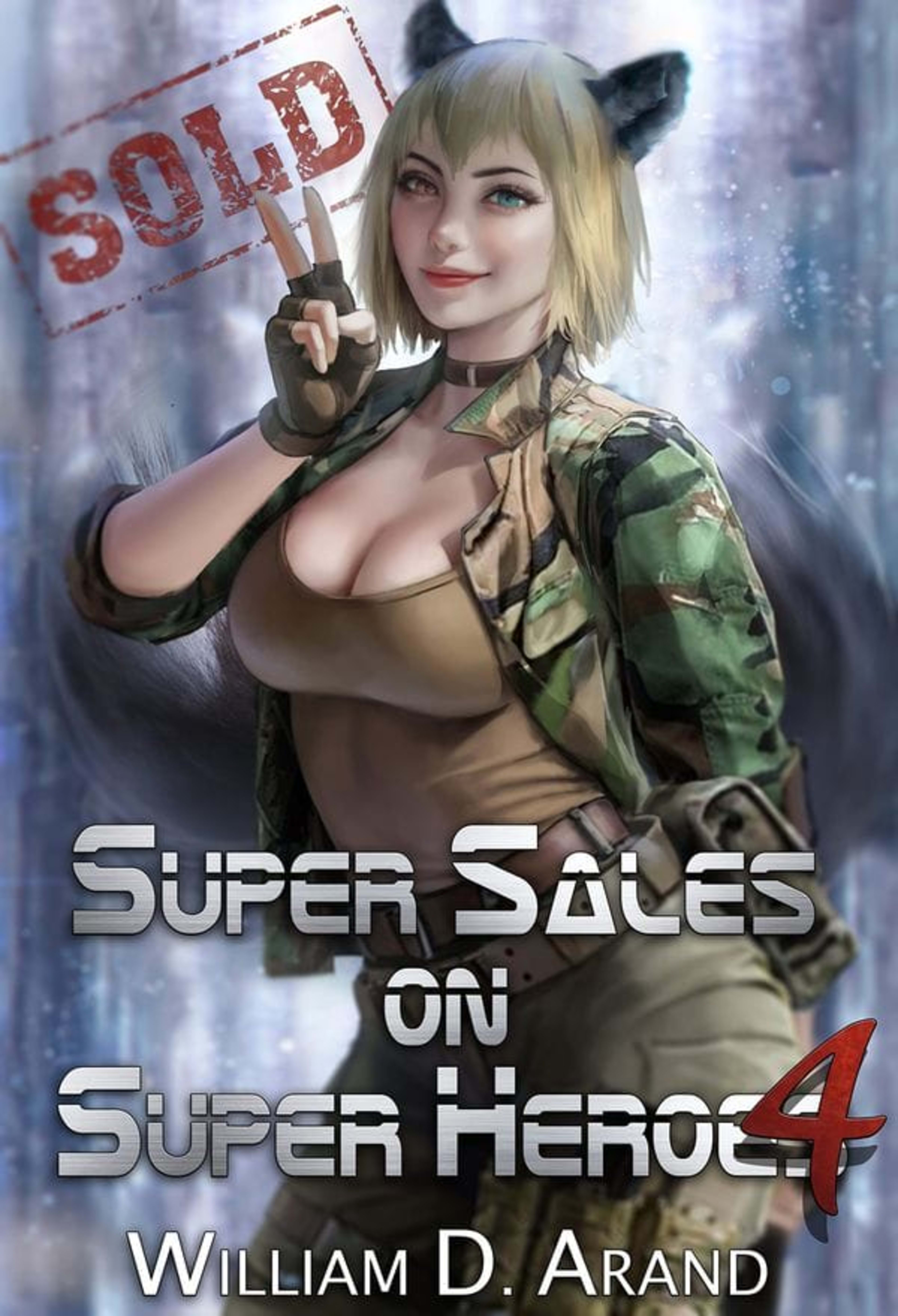 Cover for Super Sales on Super Heroes 4