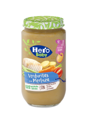 Hero Baby Solo Verduras con Pollo y Arroz 4x190 g