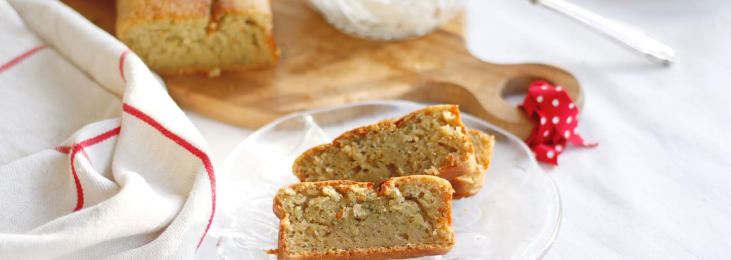 Glutenfritt hembakat zucchinibröd