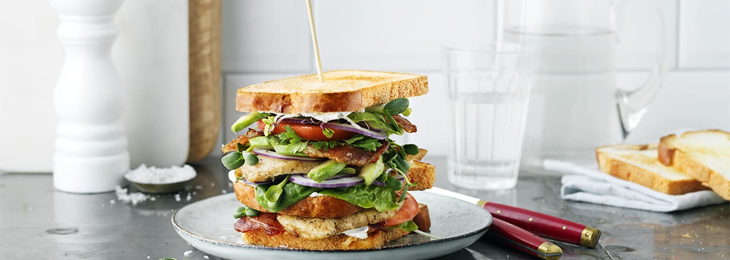 Glutenfri Club Sandwich