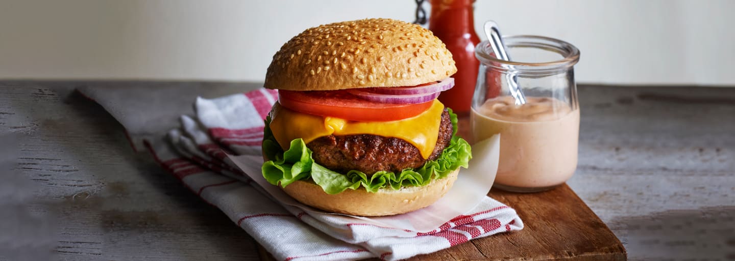 Glutenfritt hamburgerbröd från Semper 