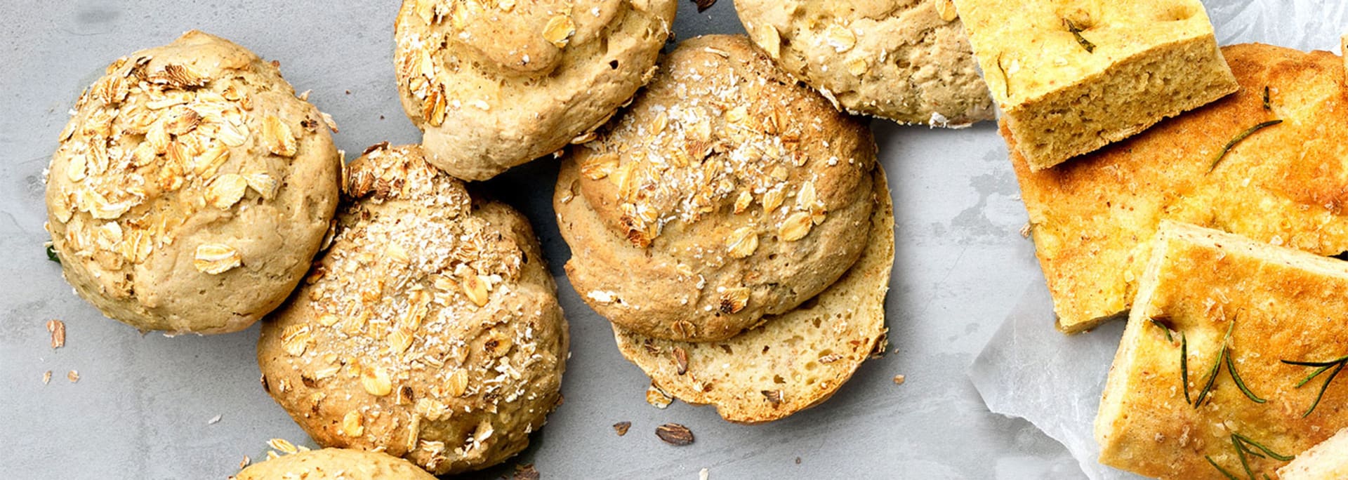 Glutenfritt frukostbröd med Semper Oat & Quinoa Mix