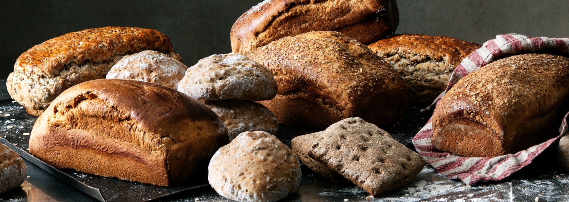 Glutenfritt bröd i olika smaker