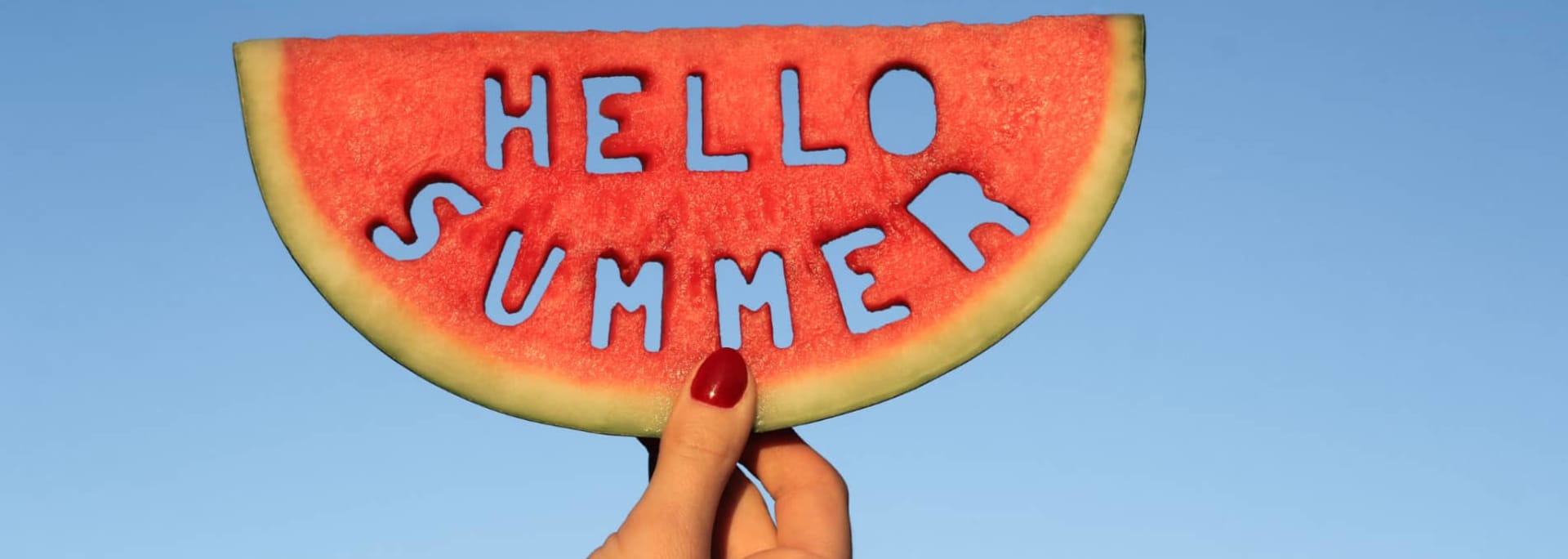 Sandía fruta de temporada de verano