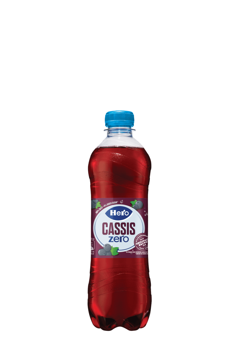 Hero cassis Zero 50cl