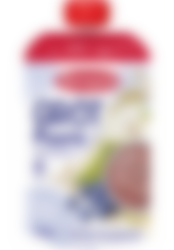 Semper grødklemmepose med Æble & Blåbær til baby fra 6 måneder