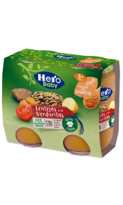 Hero Baby Recetas Lentejas con Verduritas