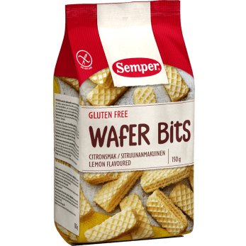 Semper Wafer Bits Citron, citronrån med kräm