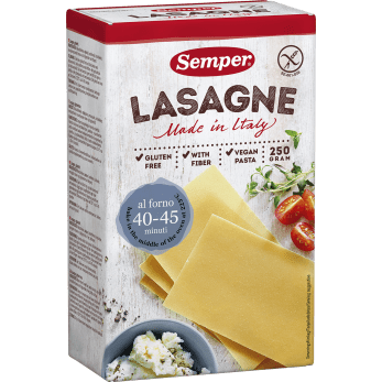 Lasagne semper Glutenfritt