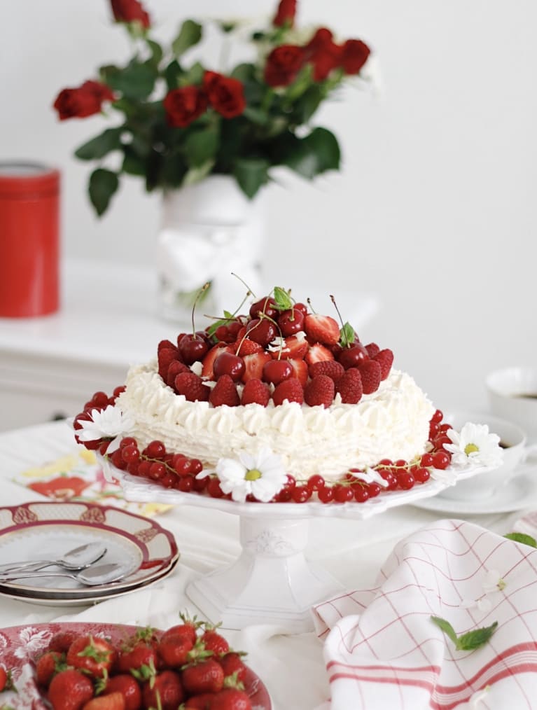 Klassisk glutenfri bløtkake