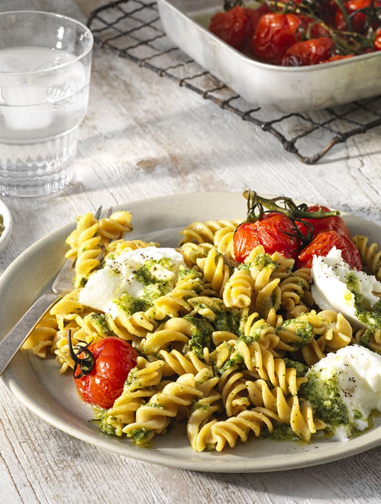 Glutenfri halloumipasta med broccoli Recept Semper Glutenfritt