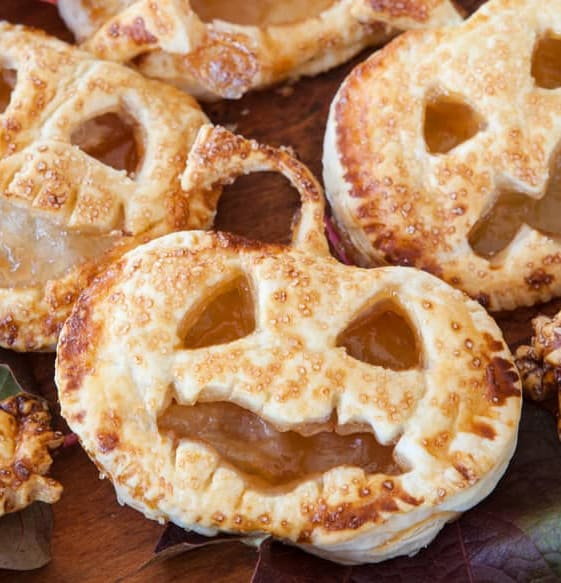 Galletas de Halloween sin azúcar con calabaza