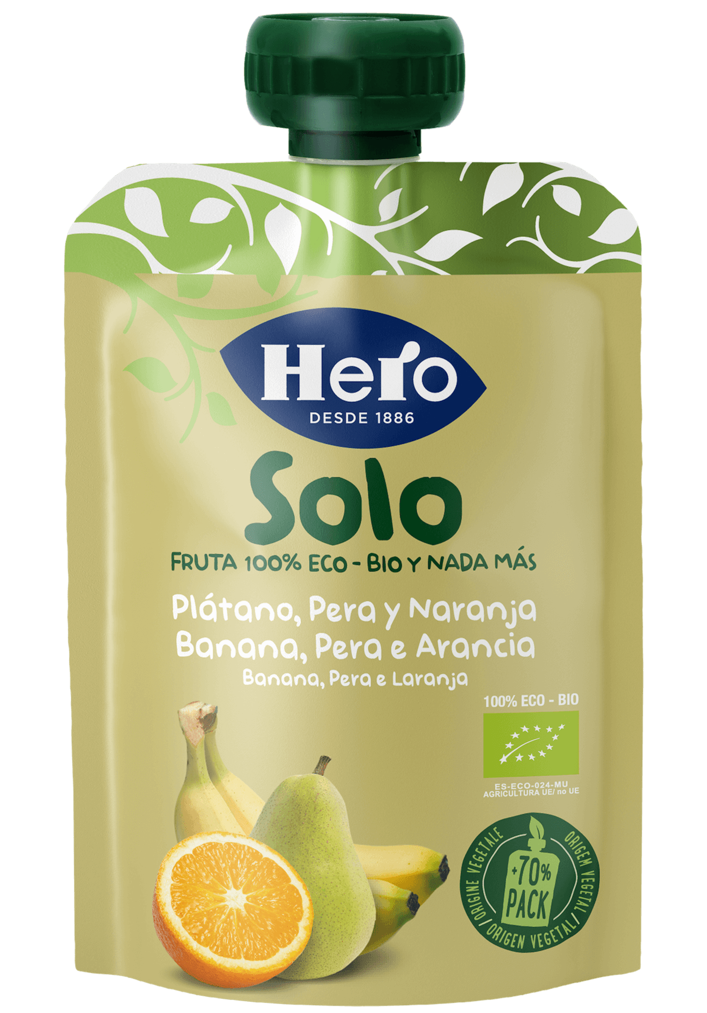 Hero Solo BANANA PERA E LARANJA