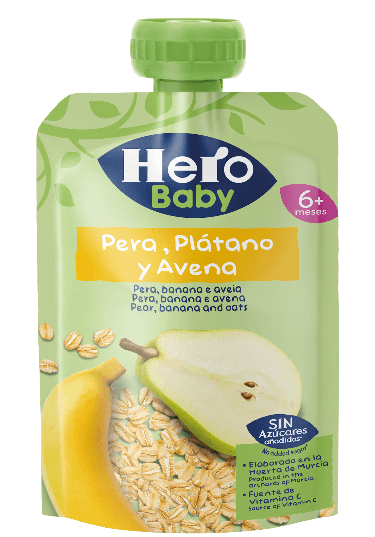 Saqueta Hero Pera banana aveia
