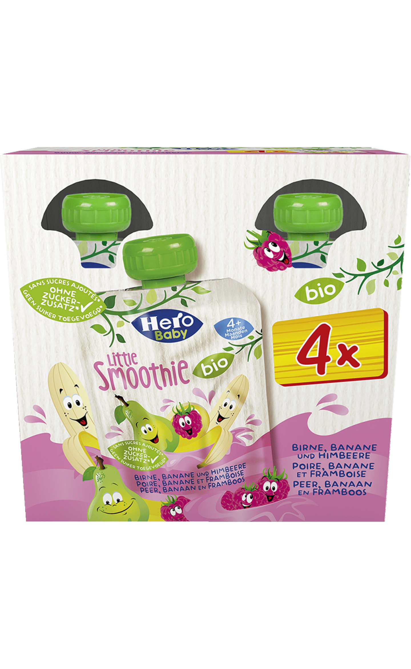 Hero Baby Birne Banane Himbeere