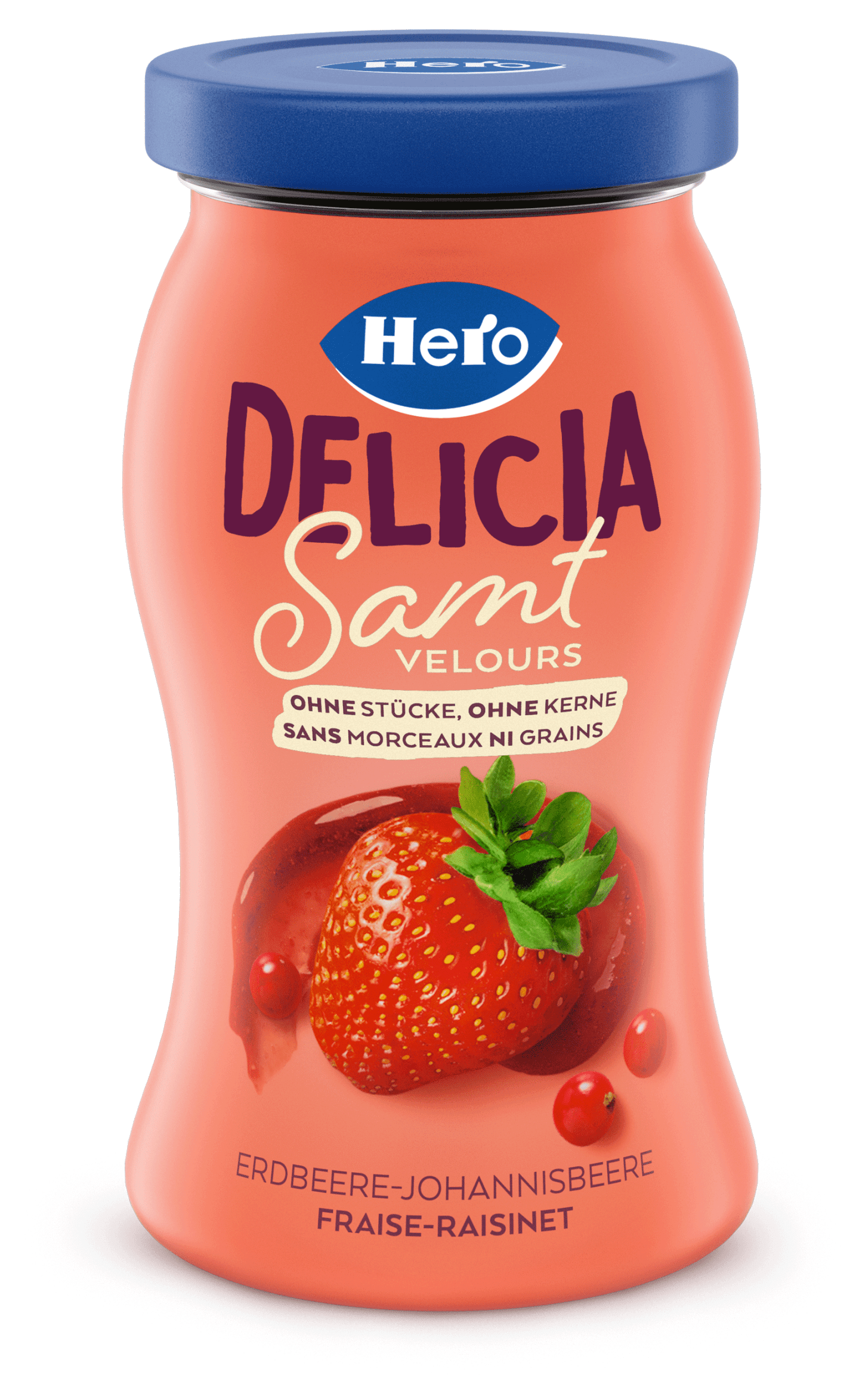 Hero DELICIA Samt | Erdbeere-Johannisbeere