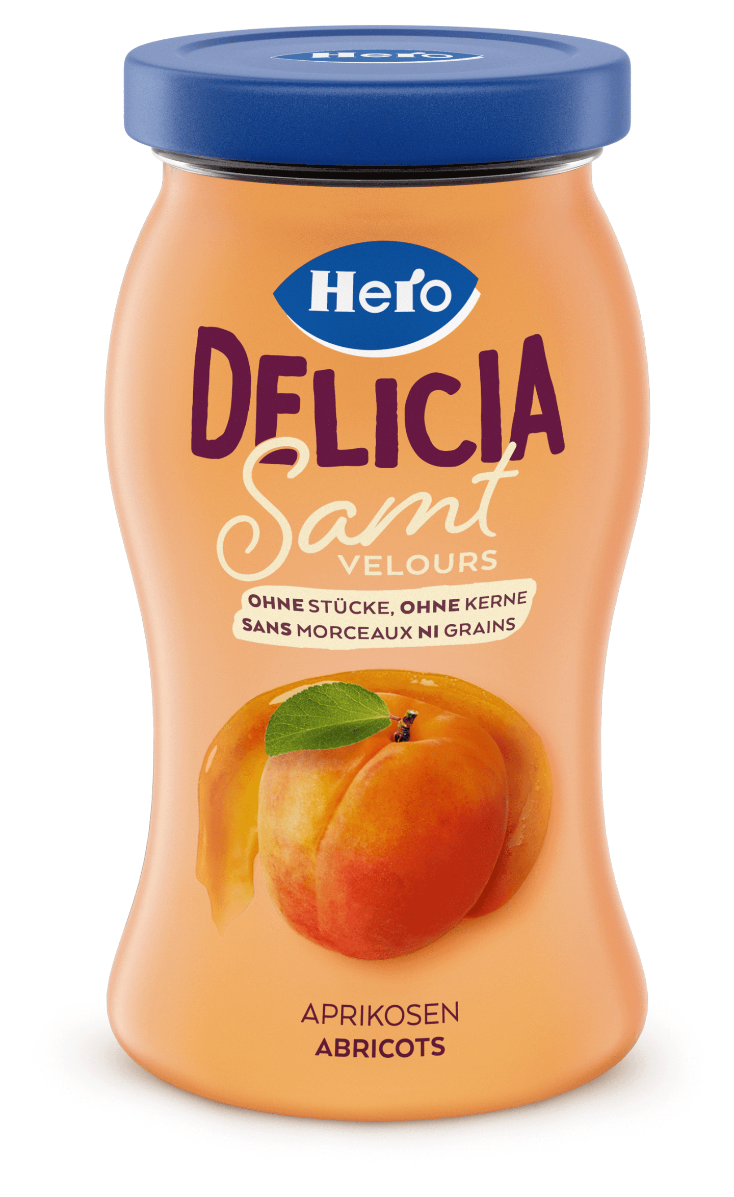 Hero DELICIA Samt | Aprikosen