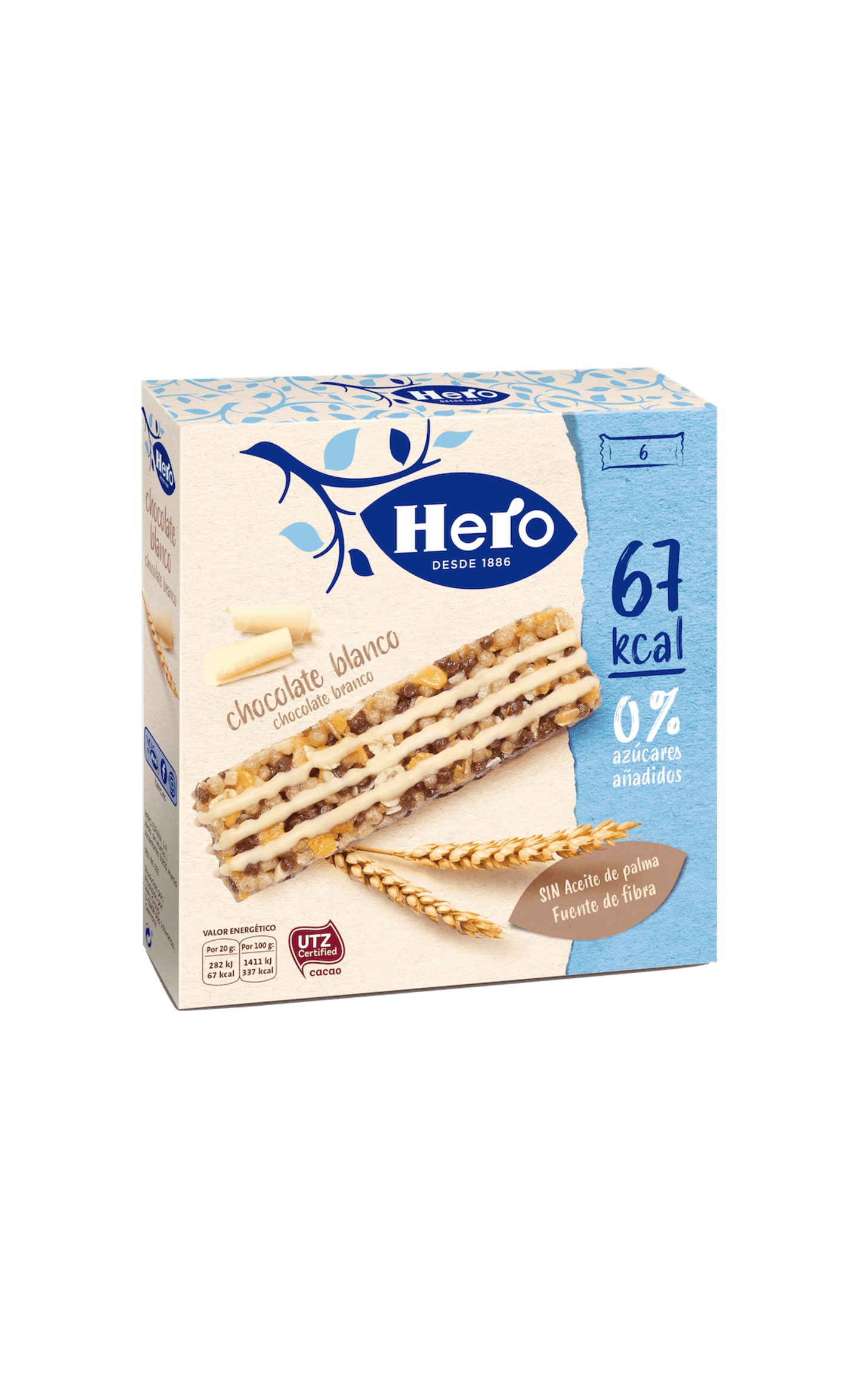 HERO LINEA CHOCOLATE BRANCO