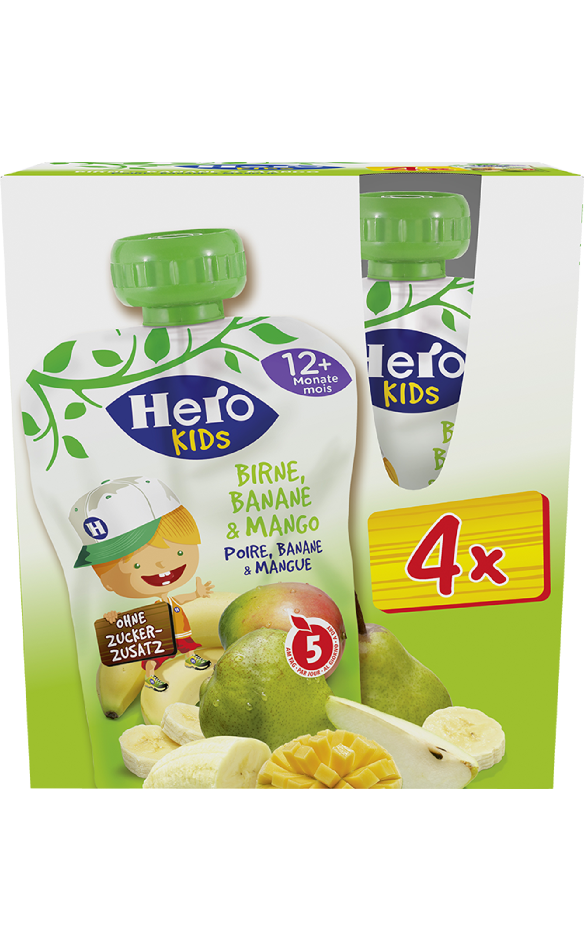 Hero Kids Birne Banane Mango