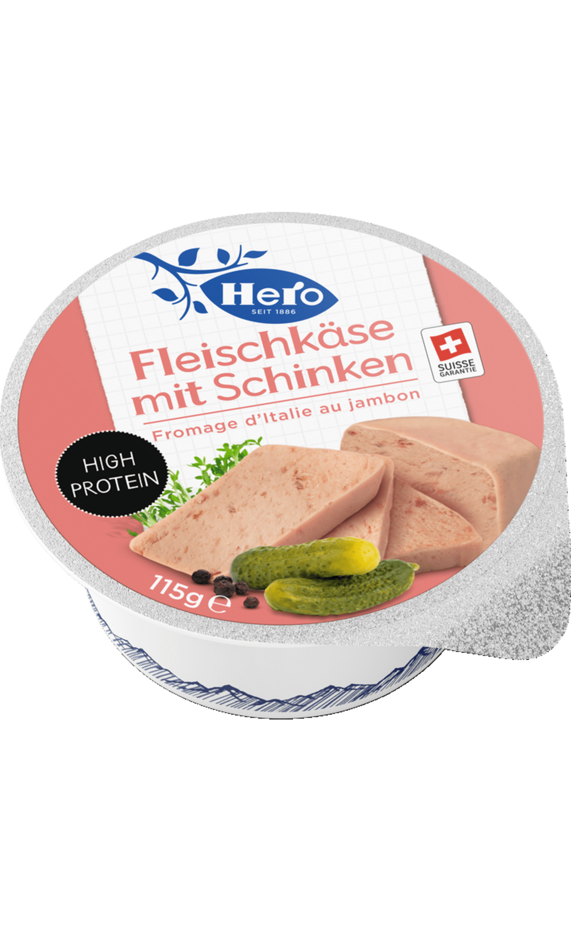 Fleischkaese_mit_Schinken