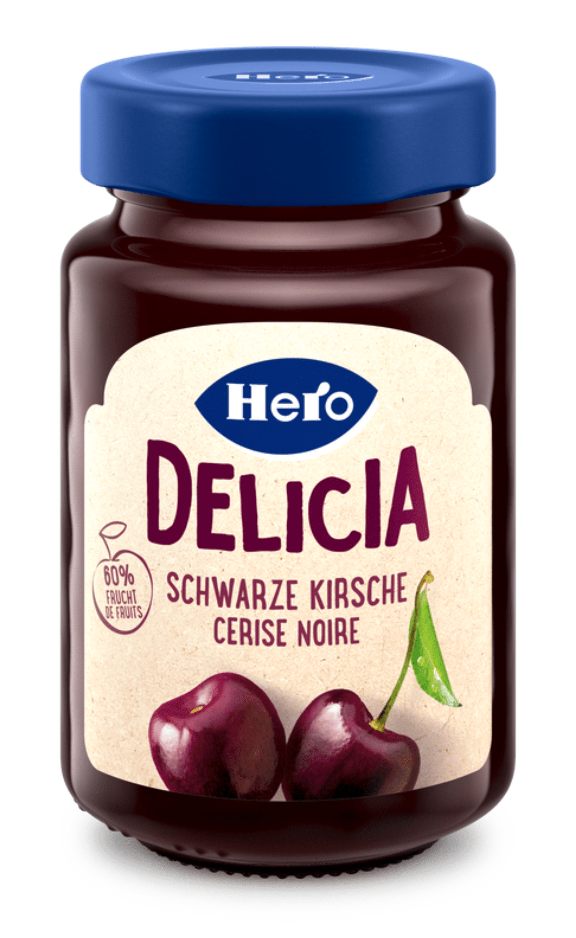 Delicia Originial Schwarze Kirschen