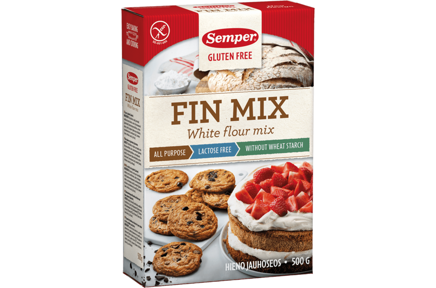 serviet Ændringer fra Empirisk Fin Mix - en glutenfri melmix | Semper Glutenfri