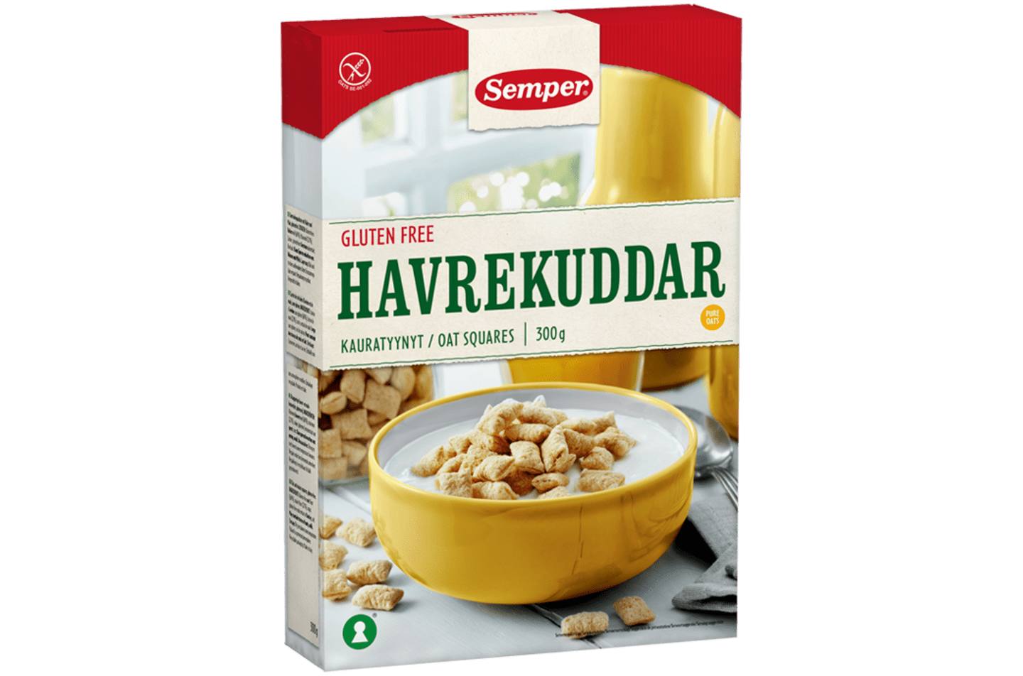 Semper Havrekuddar, glutenfria och krispiga havrekuddar