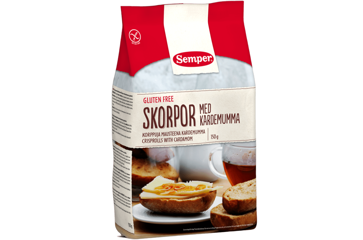 Semper Skorpor med kardemumma, glutenfria skorpor