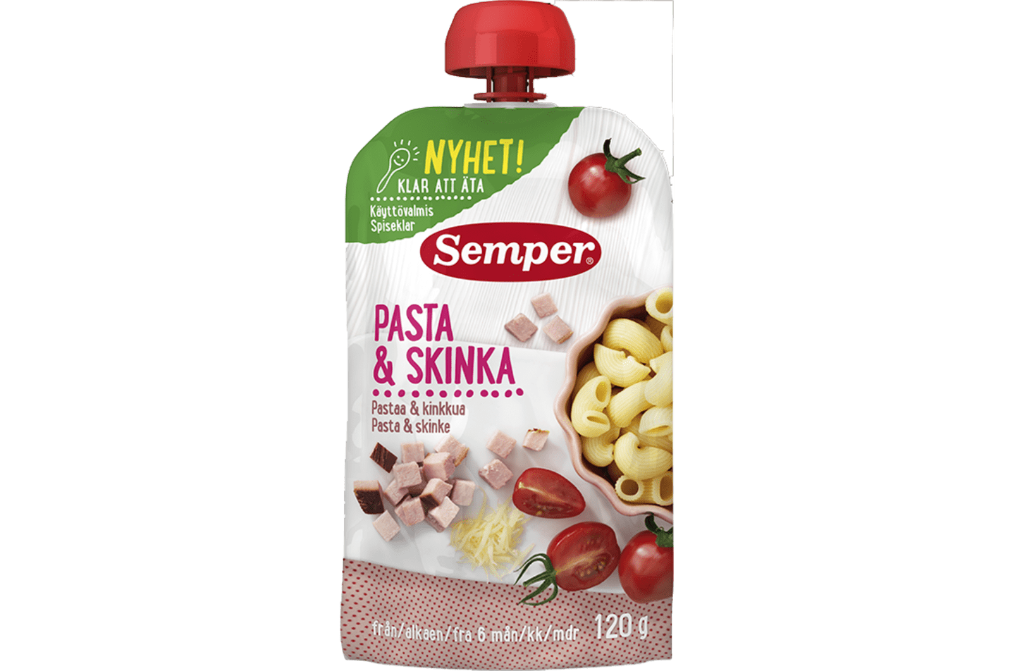 Pastaa & Kinkkua 6kk | Semper Lastenruoat